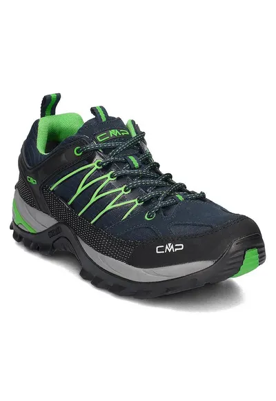 Pantofi sport barbati - textil - negru/verde - Verde/Negru