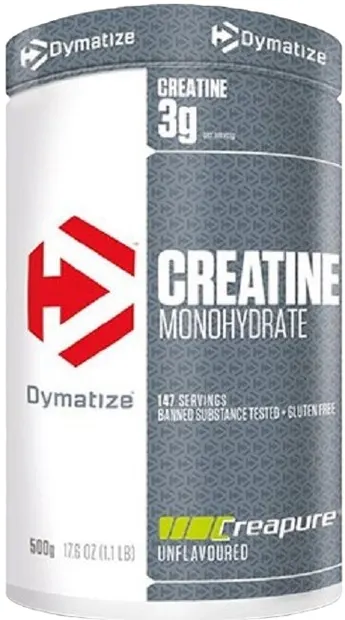 Creatine Monohydrate, Unflavoured, 500 g, Dymatize