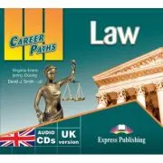 Curs limba engleza Career Paths Law Audio. Set de 2 CD-uri