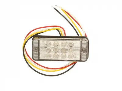 Stop spate stanga dreapta (LED, 12 24V, cu intermitent, cu stop, lumina de parcare, fara proiector, lungime cablu: 0,4m)