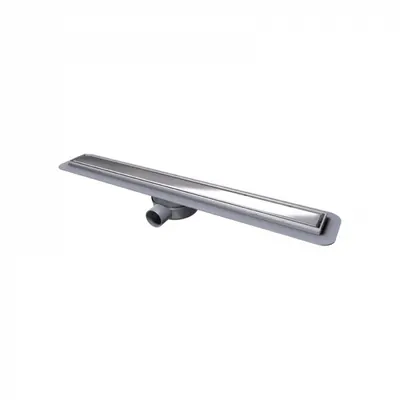 Rigola de dus faiantabila Kessel plus capac Multistop 65 cm, cu sita pentru par si clapeta antimiros