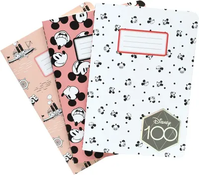 Set agende Erik Disney: Mickey Mouse - 100th Anniversary, format A6