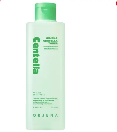 Orjena Toner hidratant cu extract de centella asiatica, 250 ml