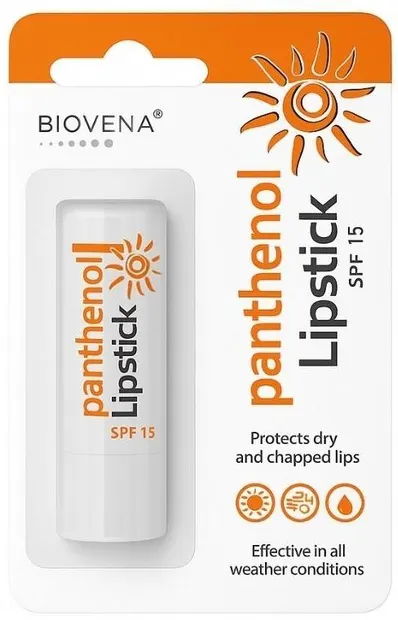 Biovena Health Balsam de buzePanthenol, SPF15, 4.5 g