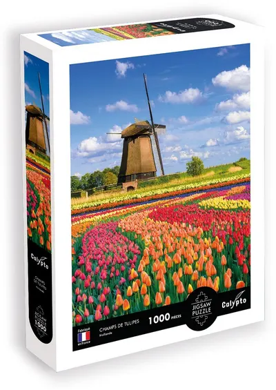 Puzzle Calypto din 1000 piese - Câmp de lalele