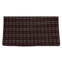 Kentucky Heavy Fleece Paardendeken Square Check Printing Brown -