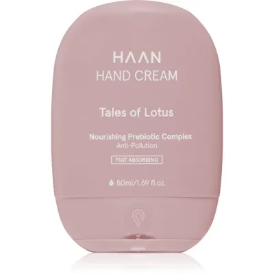 HAAN Hand Care Hand Cream crema de maini cu absorbtie rapida cu probiotice Tales of Lotus 50 ml