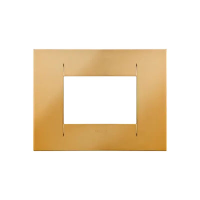 Ornament GEO - tehnopolimer metalizat - 3 module- GOLD - CHORUS