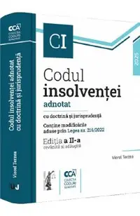 Codul insolventei. Adnotat cu doctrina si jurisprudenta Ed.2