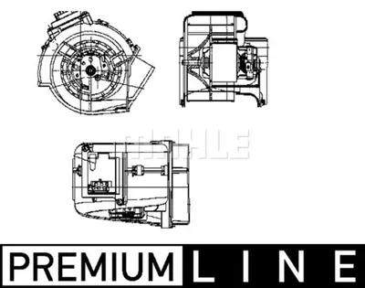 Ventilator habitaclu potrivit MERCEDES S (W220) 2.8-5.8 10.98-08.05
