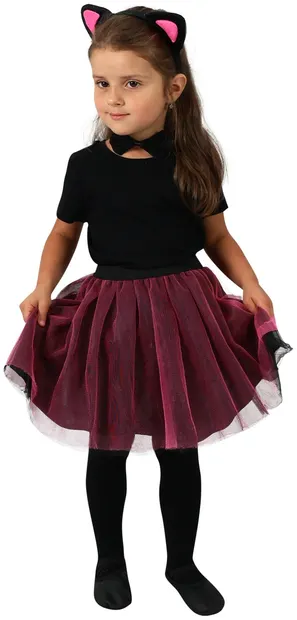 Costum de teatru Rappa - Pisică, 2 piese