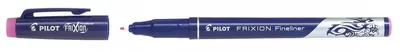 Liner care se sterge cu radiera Pilot FriXion - Roz, 0.45 mm