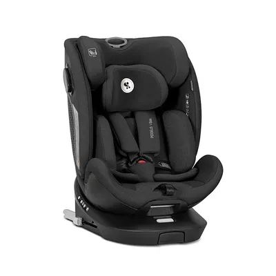 Scaun auto pentru copii Lorelli Perseus Black i-Size, isofix, baza rotativa, picior de sprijin, EPS Memory, panou de ventilatie, SPS, 0 luni-12 ani, 40-150 cm