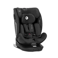 Scaun auto pentru copii Lorelli Perseus Black i-Size, isofix, baza rotativa, picior de sprijin, EPS Memory, panou de ventilatie, SPS, 0 luni-12 ani, 40-150 cm
