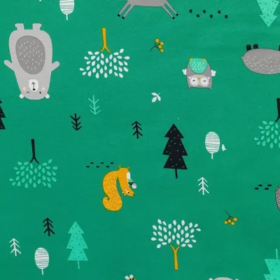 Sac de dormit cu maneca lunga detasabila Woodland Animals 70 cm 2.5 Tog