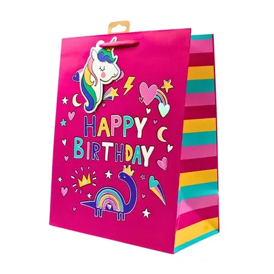 Pungă cadou Clairefontaine L Dino Unicorn