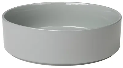 Bol adânc Blomus - Pilar, 27 cm, 3 L, gri deschis
