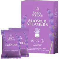 Body Restore Lavender Shower Steamers tablete pentru duș cu esente de lavanda