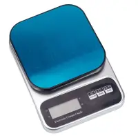 Cântar digital de bucătărie 10kg - argintiu