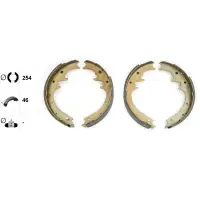 Set saboti frana TEXTAR 91069700