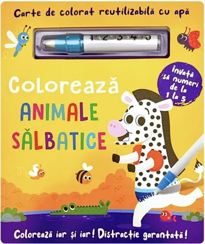 Coloreaza Animale Salbatice