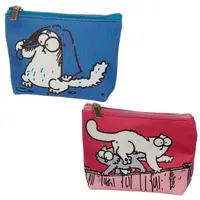 Portofel pentru monede - Simon's Cat (albastru sau rosu)