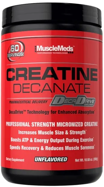 Creatine Decanate, 300 g, Muscle Meds