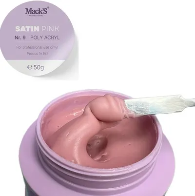 Satin Pink Polyacryl 50g Mack