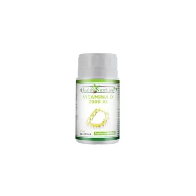 VITAMINA D 2000 IU, 60 capsule, Health Nutrition