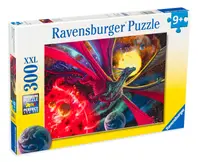 Puzzle Ravensburger din 300 XXL de piese - Star Dragon