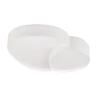 Plafonieră albă LED 36x43.5 cm Rise – Trio