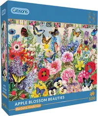 Puzzle Gibsons din 500 piese - Flori de măr
