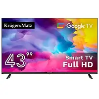 Televizor Google Smart Tv 43 Inch 108cm H265 Hevc Kruger&matz Km0243fhd-sa Android