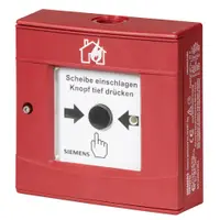 Buton de incendiu manual Siemens FDM223-EX, mediu explozibil
