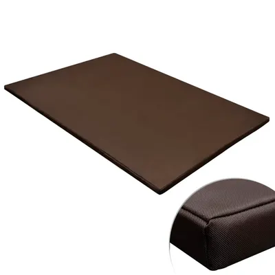 vidaXL Covor plat dreptunghiular pentru câini, maro, XL