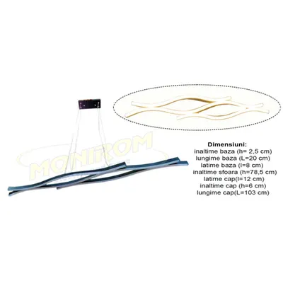 LED – Lustra 1107 – 42w/3200k