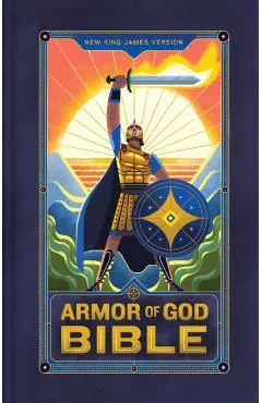 NKJV Armor of God Bible, Hardcover (Children's Bible, Red Letter, Comfort Print, Holy Bible): New King James Version
