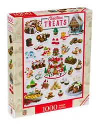 Puzzle Master Pieces din 1000 de piese - Delicii de Crăciun
