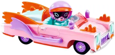 Mașinuță din metal Djeco Crazy Motors - Pink Lady