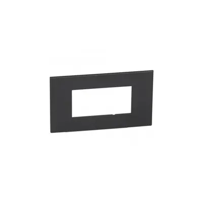 Placa Arteor - Italian/French/German standard - patrat - 4 module - graphite