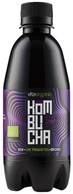 Kombucha cu aronia, 330 ml, Vita Organic