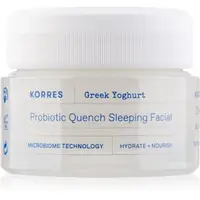 Korres Greek Yoghurt Probiotic Quench Sleeping Facial crema de noapte hranitoare cu probiotice