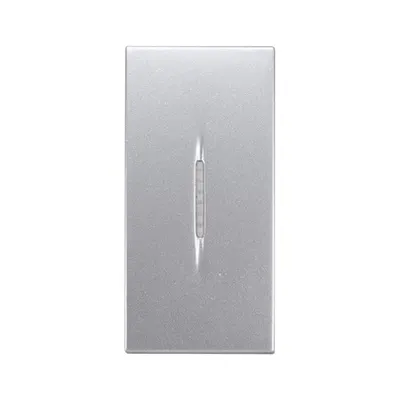 Moda Stila Gri Metalizat Clapeta Intrerupator LED 1 Modul