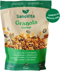 Granola cu seminte, 350g, SanoVita