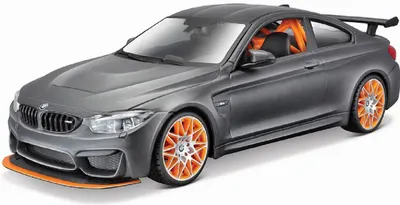 Masina metalica pentru asamblare Maisto - BMW M4 GTS, Scara 1:24, Gri