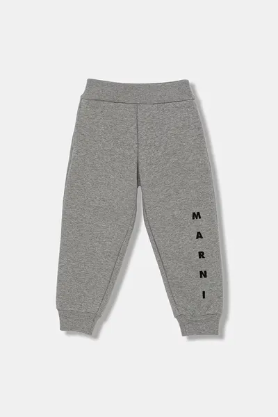 Marni pantaloni de trening pentru copii MP72U TROUSERS