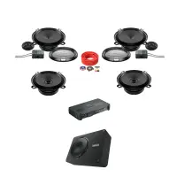 Pachet difuzoare auto cu subwoofer Renault Mégane I 1995 - 2002 Audison Prima 1000 W