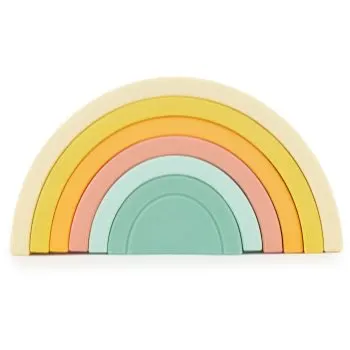 Bieco Silicone Rainbow curcubeu pliabil