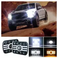 Far F.TIP 13-OFF ROAD: 7"/65W / 5X7 (inch)/12V-24V/5000LM/ IP 68 Rezistent la apa