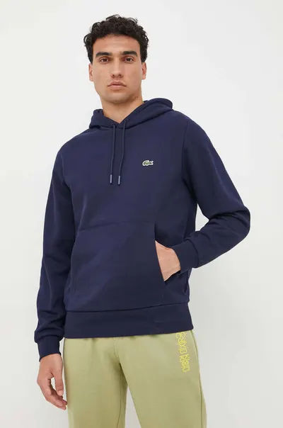 Lacoste hanorac cu glugă din bumbac